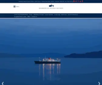 Hebridean.co.uk(Scottish Cruises) Screenshot