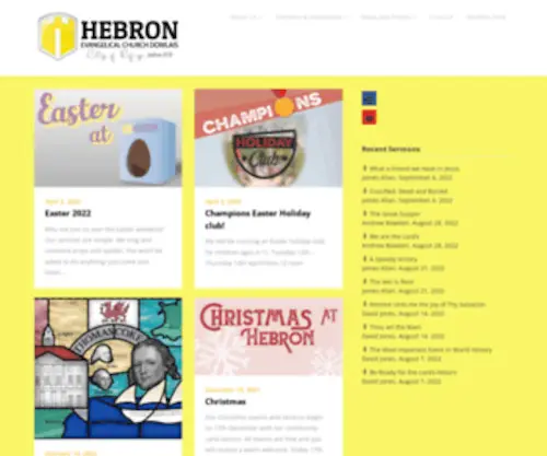 Hebrondowlais.org.uk(Hebron Evangelical Church Home) Screenshot