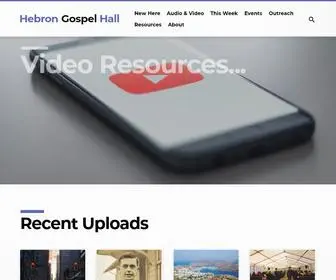 Hebrongospelhall.org(Gospel Hall Audio) Screenshot