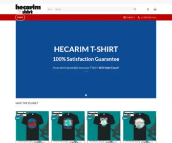 Hecarimshirt.com(Hecarim Shirt) Screenshot