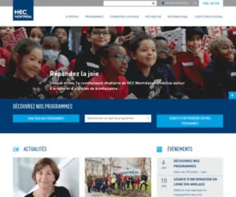 Hec.ca(HEC Montréal) Screenshot