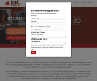 HecFexpo.com(HECF) Screenshot