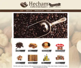 Hechamcoffee.com(Hecham Coffee & Nuts Roaster) Screenshot