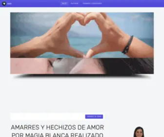 Hechizosdeamorxmagiablanca.com(Community and Social Joomla template) Screenshot