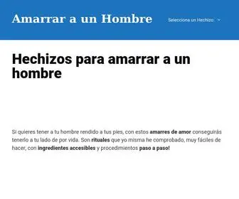 Hechizosparaamarraraunhombre.com(10 Hechizos para Amarrar a un Hombre FÁCILES y Poderosos) Screenshot