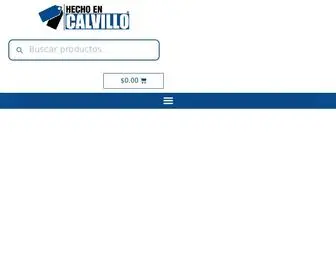 Hechoencalvillo.com(Inicio) Screenshot