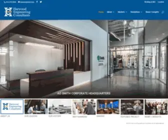 Hecl.com(Harwood Engineering Consultants) Screenshot