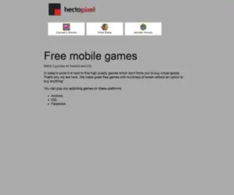 Hectopixel.com(Free mobile games) Screenshot