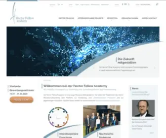 Hector-Fellow-Academy.de(Hector Fellow Academy Startseite) Screenshot