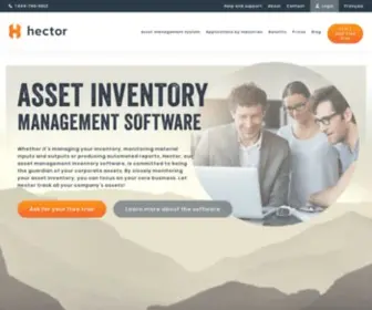 Hectorassetmanager.com(Asset Inventory Management Software) Screenshot