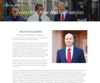 Hectorbalderas.com(Hector Balderas) Screenshot