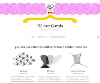 Hectorgomis.com(Héctor Gomis) Screenshot