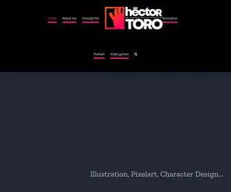 Hectortoro.com(2D Concept Artist and animation) Screenshot