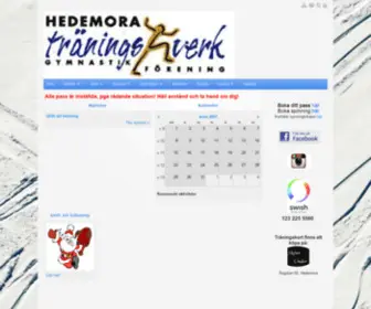 Hedemoratraningsverk.se(Hedemora Träningsverk) Screenshot