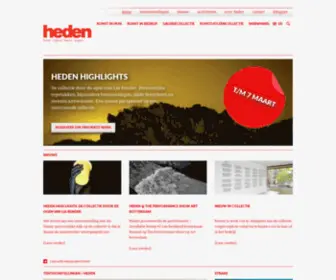 Heden.nl(Kunstuitleen Den Haag voor bedrijven en particulieren) Screenshot