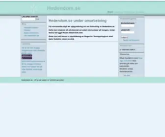 Hedendom.se(Resurs) Screenshot