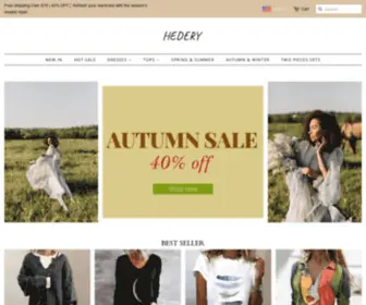 Hedery.com(Style up your own wardrobe) Screenshot