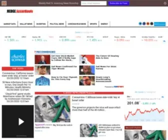 Hedgeaccordingly.com(News from Wall Street and Beyond) Screenshot