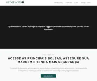 Hedgeagro.com.br(Hedge Agro) Screenshot