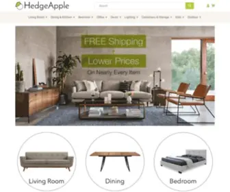 Hedgeapple.com(Shop Furniture) Screenshot