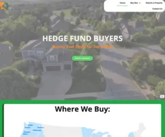 Hedgefundbuyers.net(Hedge Fund Buyers) Screenshot