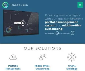 Hedgeguard.com(Portfolio Management System) Screenshot
