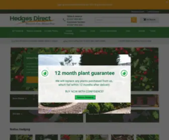 Hedgesdirect.co.uk(Hedges Direct) Screenshot