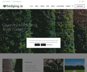 Hedging.ie(Hedging Ireland) Screenshot