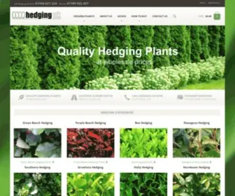 Hedginguk.com(Hedging UK) Screenshot