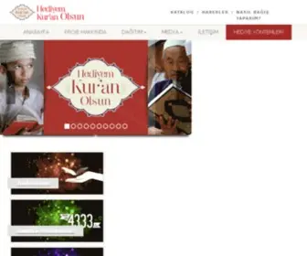 Hediyemkuranolsun.com(Kur'an 21)) Screenshot