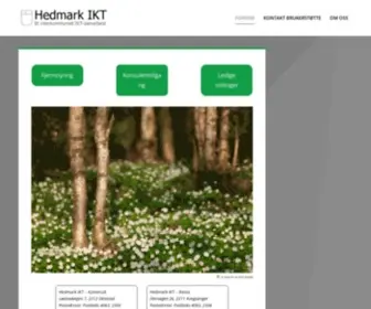 Hedmark-IKT.no(Hedmark IKT) Screenshot