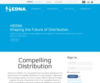 Hedna.org(SHAPING DISTRIBUTION) Screenshot