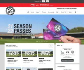 Hednesfordtownfc.com(Hednesford Town Football Club) Screenshot