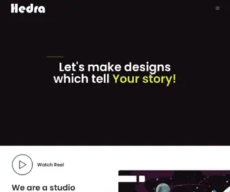 Hedra.ws(Motion graphics Art Studio) Screenshot