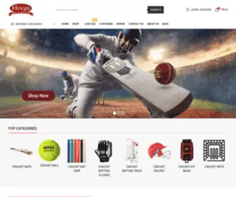 Heegasports.com(Heega sports) Screenshot