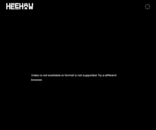 Heehaw.co.uk(Video, Film & Animation Production Company) Screenshot