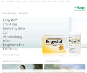 Heel.de(Healthcare designed by nature) Screenshot