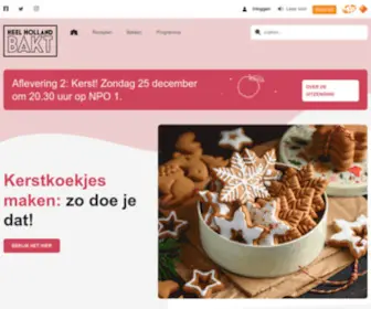 Heelhollandbakt.nl(Heel Holland Bakt) Screenshot