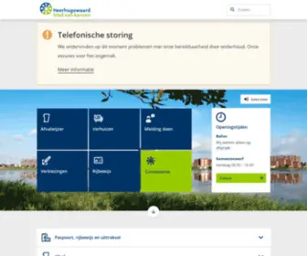 Heerhugowaard.nl(Gemeente Heerhugowaard) Screenshot
