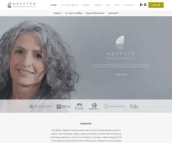 Heffter.org(Heffter Research Institute) Screenshot