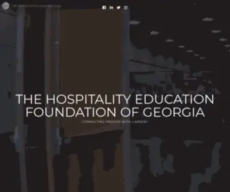 Hefg.org(Connecting Passion with Careers) Screenshot