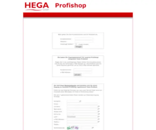 Hega-Shop.de(HEGA GmbH) Screenshot