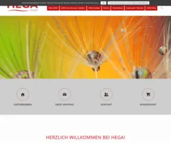 Hega.net(Der Heimtierbedarf Grosshandel in Deutschland) Screenshot