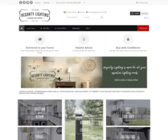 Hegartylighting.ie(Hegarty Lighting) Screenshot