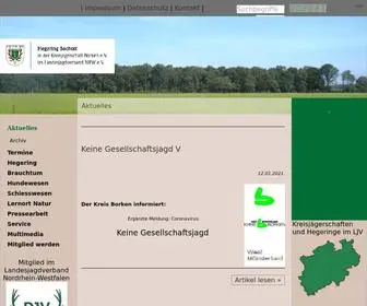 Hegering-Bocholt.de(Hegering Bocholt) Screenshot