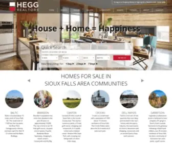 Hegg.com(Sioux Falls) Screenshot
