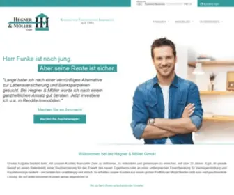 Hegner-Moeller.de(Kanzlei für Finanzen und Immobilien) Screenshot