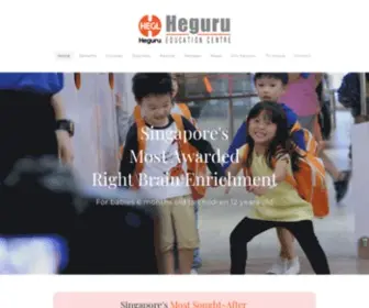 Hegurueducation.com.sg(Heguru Education Singapore) Screenshot