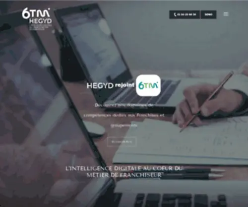 Hegyd.net(HEGYD solutions web et e) Screenshot