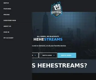 Hehestreams.com(Reddit's favorite streaming website) Screenshot